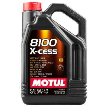 Ulei motor Motul 8100 X-cess 5W40 5L